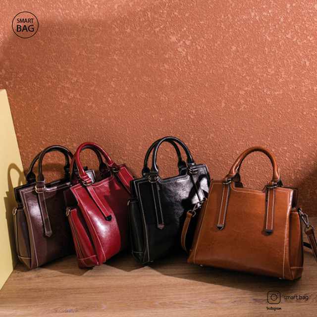 Жіноча шкіряна сумка на одне плече