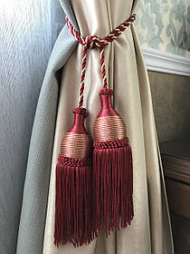 Пензлі для штор кольору червоний 45 см