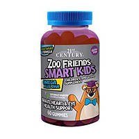 Омега-3 Дитяча 21st Century Zoo Friends Smart Kids Omega DHA 60 gummies