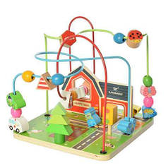 Дерев'яна гра Лабіринт на дроті