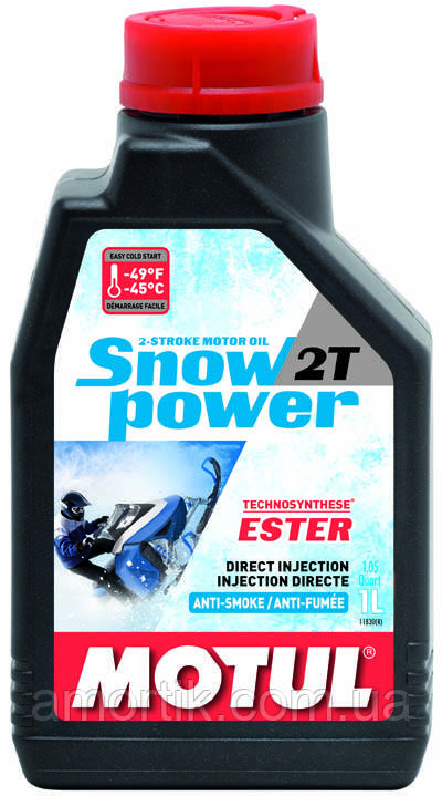 Масло моторне для снігоходів Technosynthese MOTUL SNOWPOWER 2T (1L) 101020