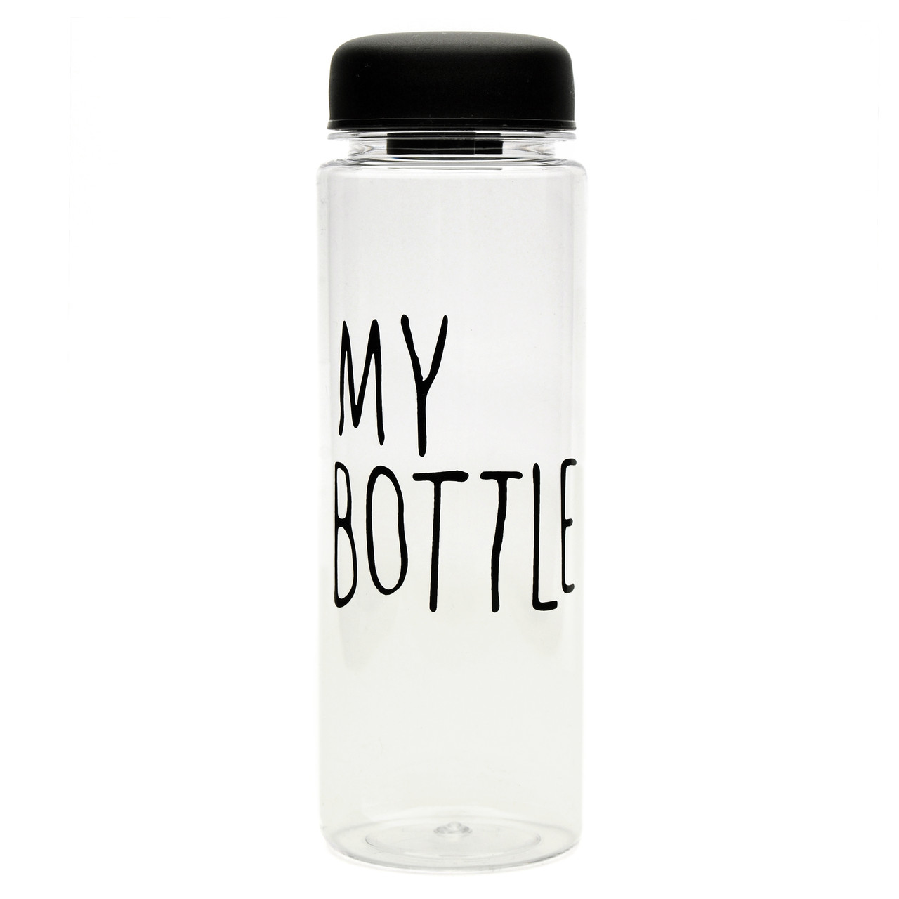 Пластиковая бутылка для воды с чехлом My bottle черный - фото 3 - id-p978163711