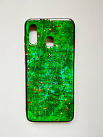 Чохол Luxury для Samsung M20 Мармуровий Green