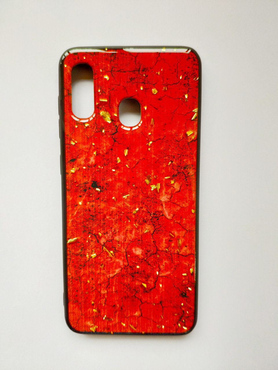 Чохол Luxury для Huawei P Smart Plus Мармуровий Red