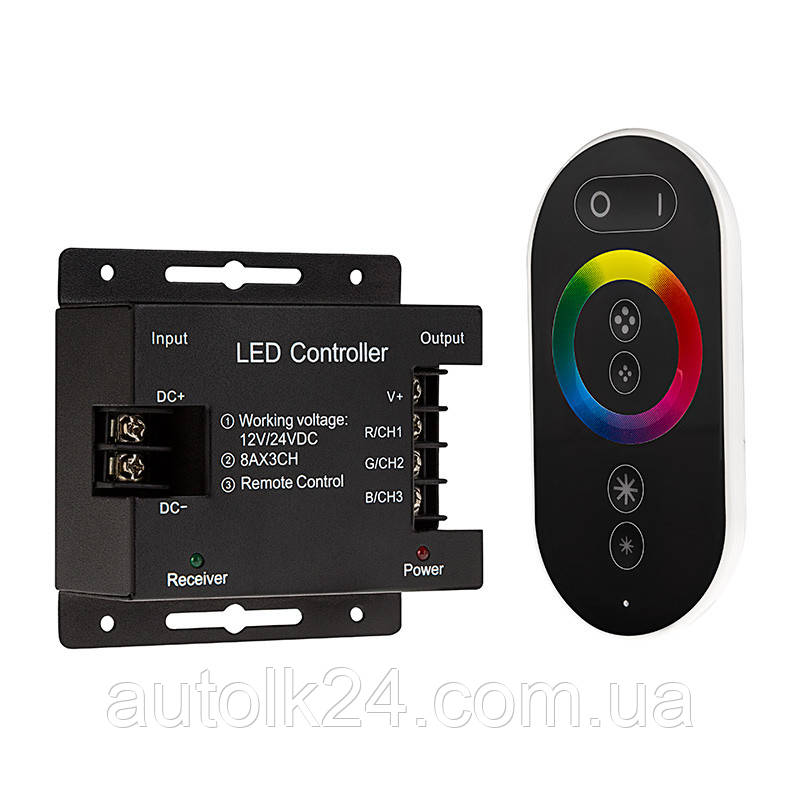 Led контролер RGB 12-24 V 24 А для світлодіодної стрічки 