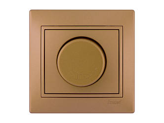 Діммер светорегулятор 1000 Вт, внутрішній LEZARD Mira світло-коричневий перламутр