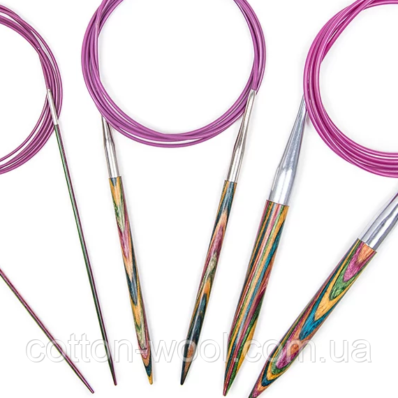 Спиці кругові 120 см Symfonie Wood KnitPro 12.0