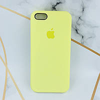 Силіконовий чохол Apple Silicone Case для iPhone 5/5s Жовтий
