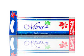 Серветки паперові білі Mirus Економ, 24*24 см, 300 шт Мірус