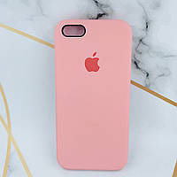 Силіконовий чохол Apple Silicone Case для iPhone 5/5s Рожевий
