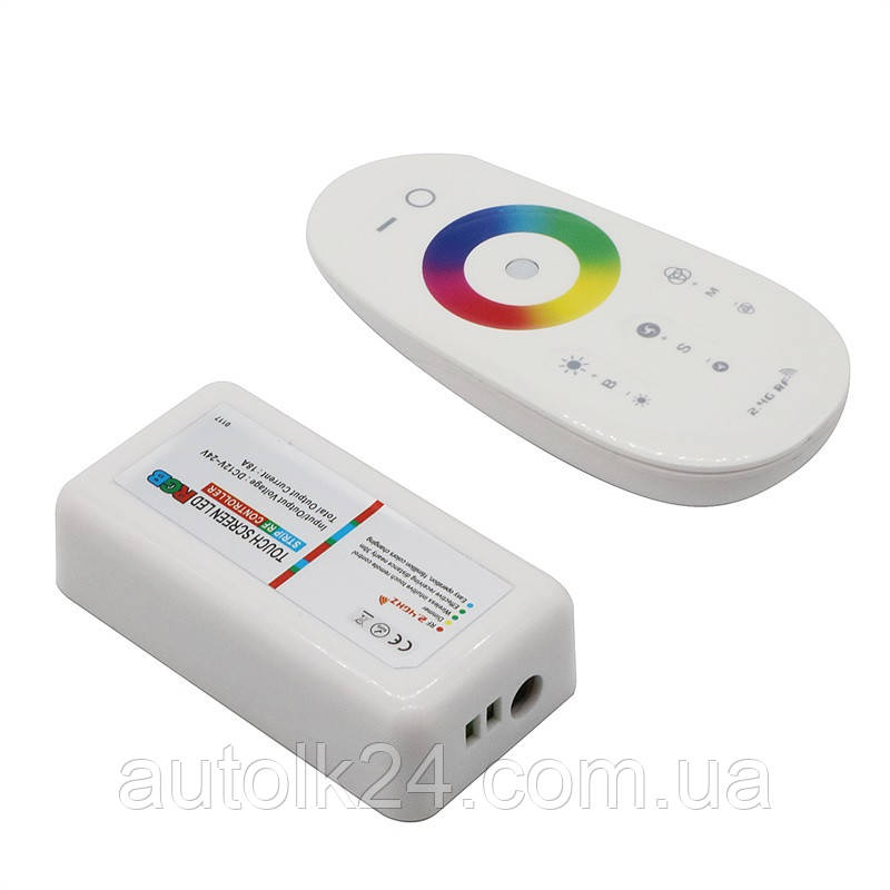 Світлодіодний димер 2.4G RF Багатоканальний DC12-24 V 6 А/CH