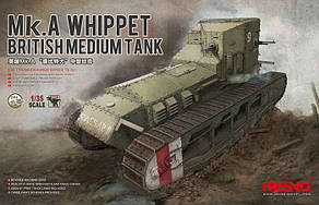 Mk. A Whippet Британський середній танк у масштабі 1/35. MENG TS-021