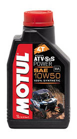 Масло моторне для квадроциклів синтетичне MOTUL ATV-SXS POWER 4T 10W50 (1L) 105900