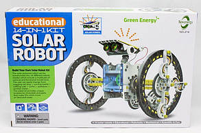 Робот конструктор на сонячній батареї Solar Robot 14 1