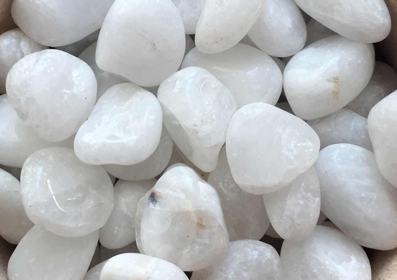 Натуральный камень Белый кварц 13-25 мм 10 грамм - фото 1 - id-p678042384