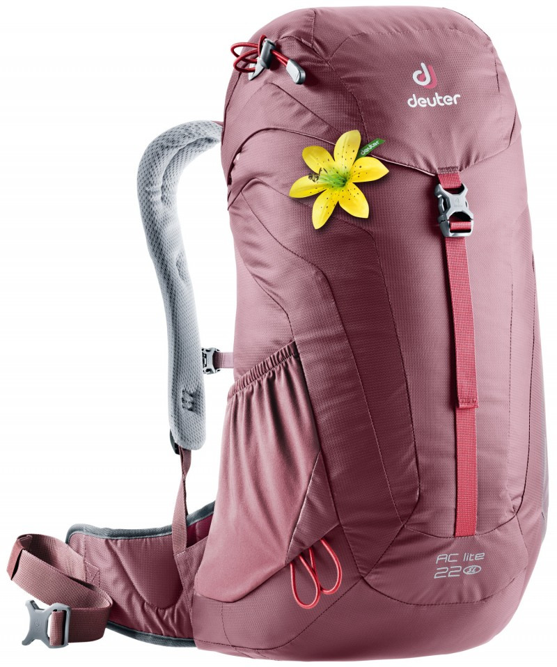 Рюкзак спортивный Deuter AC Lite 22 L SL 3420216 5026, 22л, бордовый, фото 1
