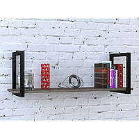 Полиця навісна настінна відкрита лофт PL-1-16 Loft Design Дуб Палена, 92 см