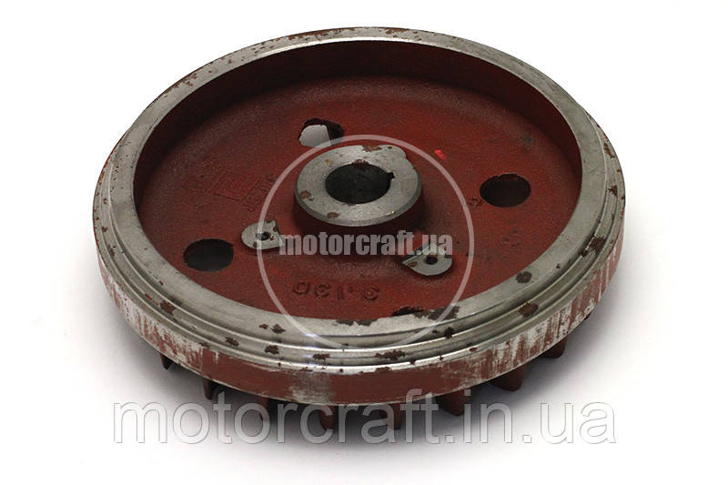 Маховик (ручний стартер) — Т105, фото 1