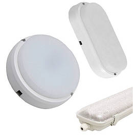 Промислові LED світильники вологозахищені IP65