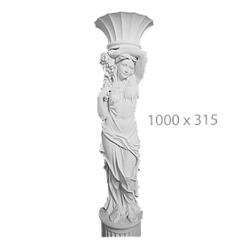 Кариатида з гіпсу, гіпсова каріатида, статуя кр-17