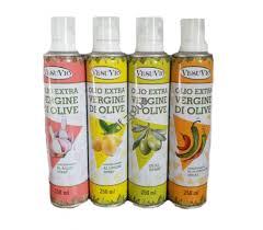 Оливкова олія-спрей із заправлянням часник, лимон, чилі Vesuvio 250ml Італія Оливкова олія- Спрей