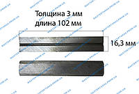 Ножи для рубанка Интерскол 102 мм 