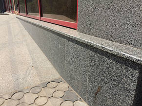 Гранитные ступени и цоколь (Запорожье). 2