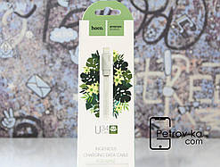 USB-кабель / DATA-кабель Hoco U34 1.2m White for IPhone 5/6/7