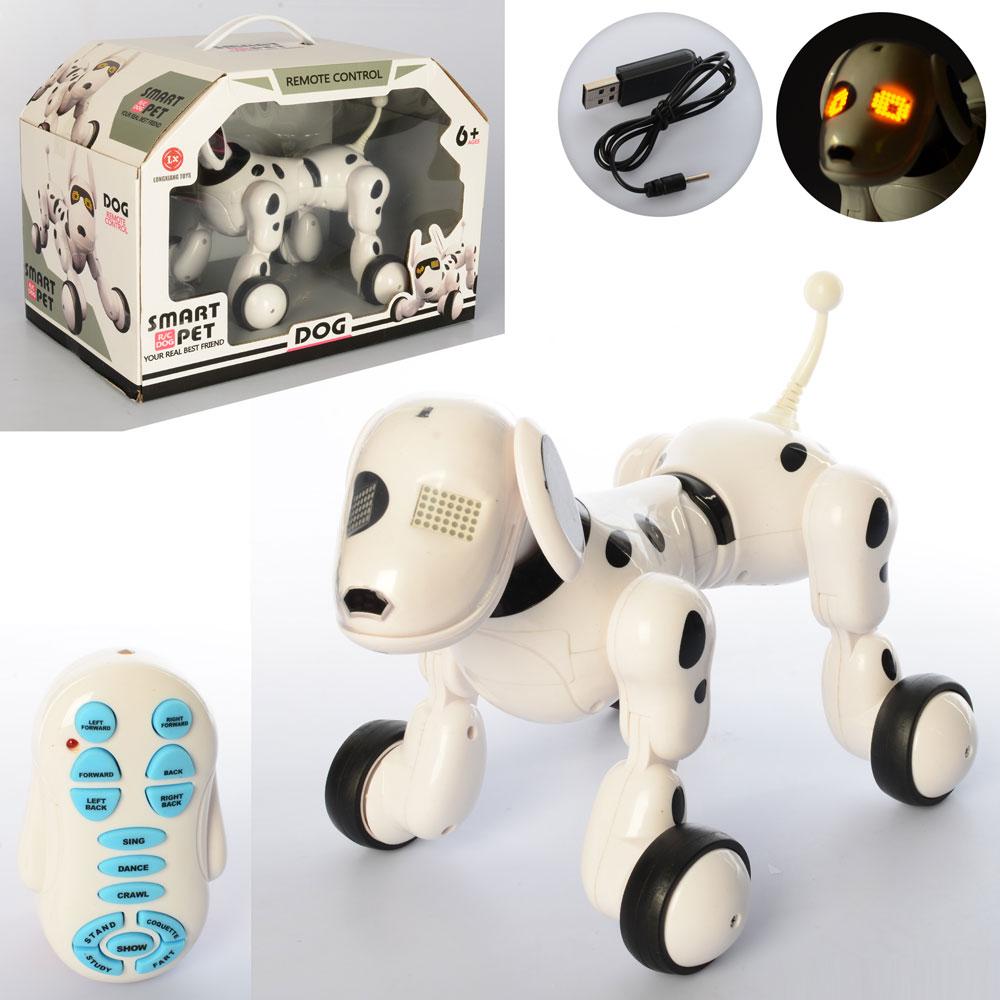 Smart Dog Робот-собака на р/у від акумулятора, розмовляє, їздить, танцює. 6013-3