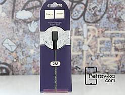 USB-кабель / DATA-кабель Hoco X20 2m Black for IPhone 5/6/7