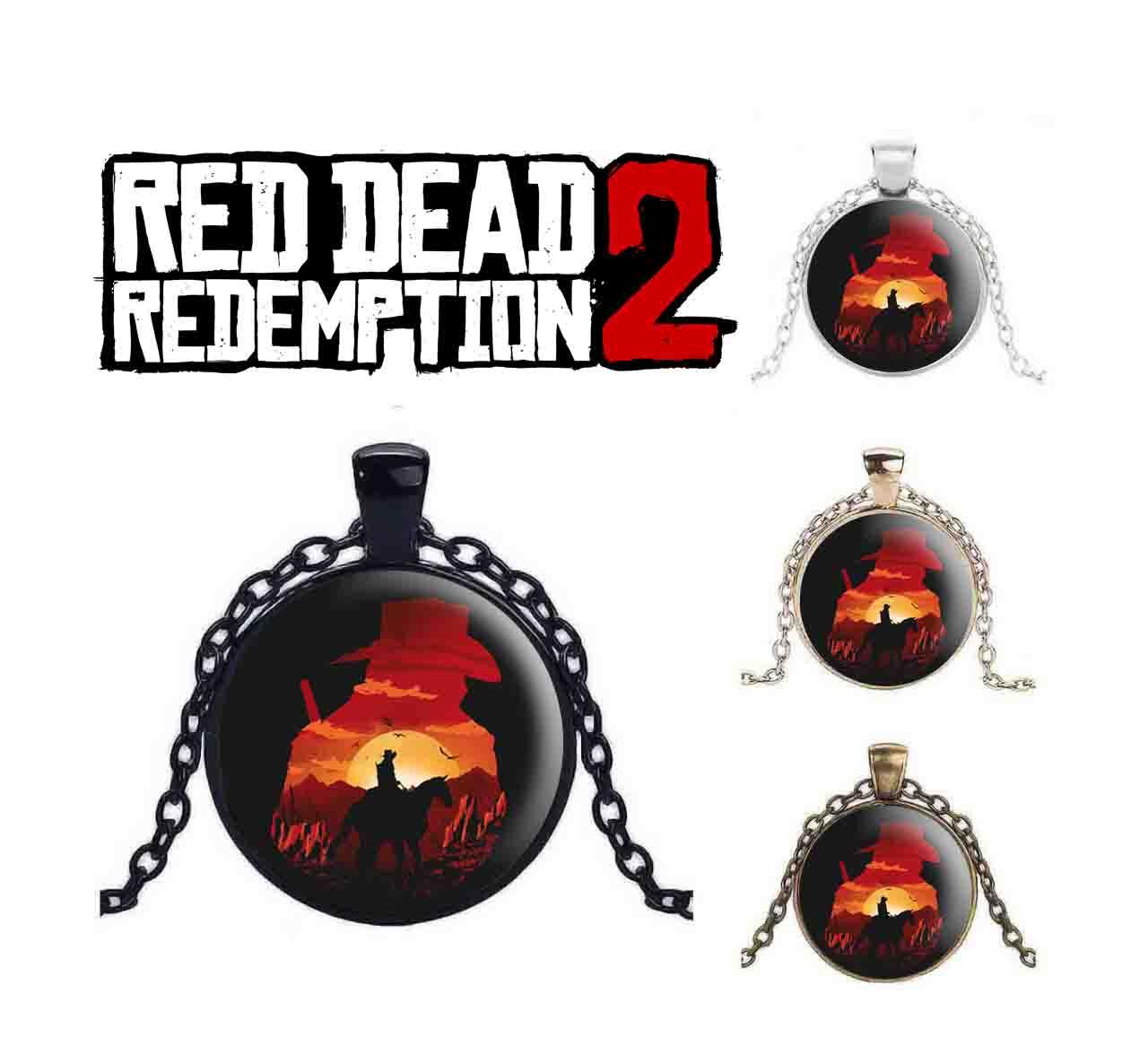 Кулон Red Dead Redemption 2 з обрисом героя