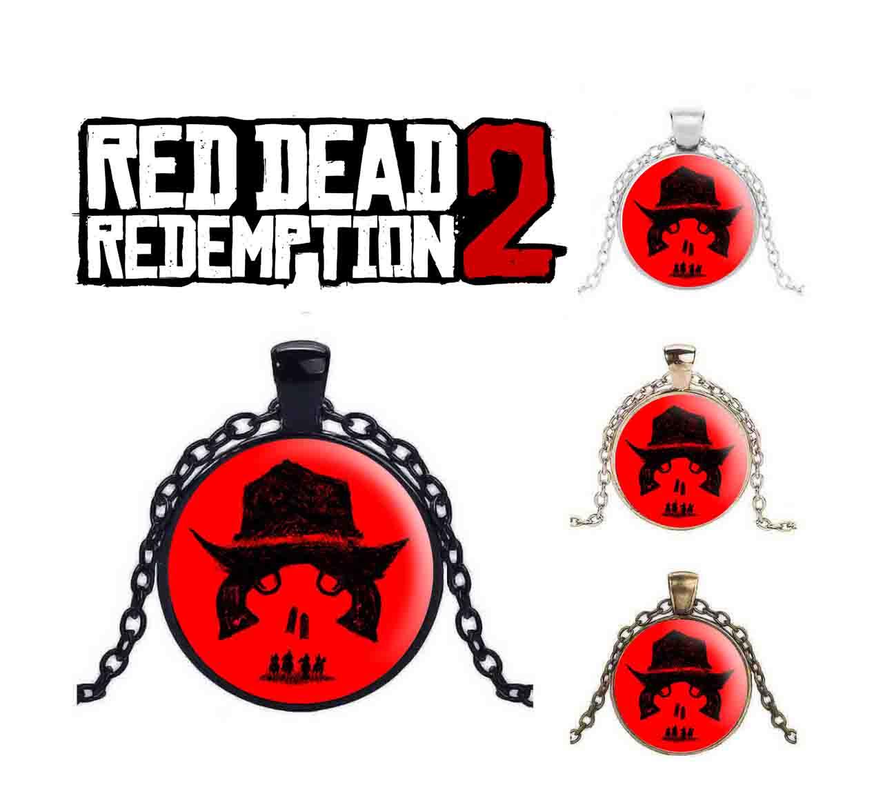 Кулон Red Dead Redemption 2 з черепом