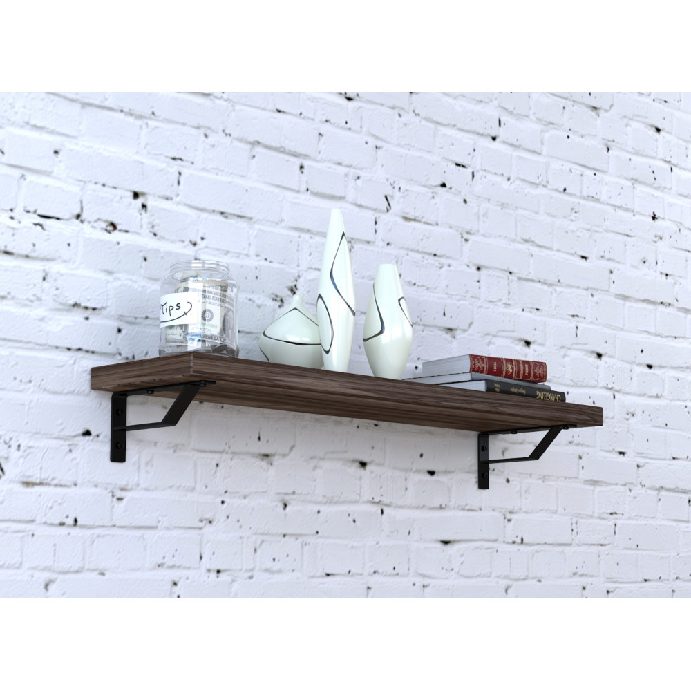 Полиця навісна настінна відкрита мінімалізм PL-6-32 Loft Design