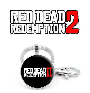 Брелок Red Dead Redemption 2 з назвою гри