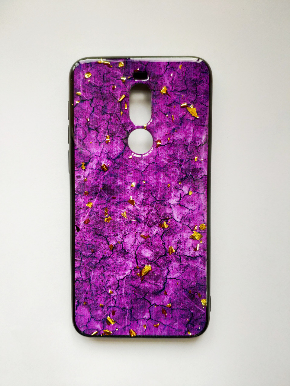 Чохол Luxury для Meizu Note 8 Мармуровий Purple