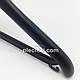 Пластмасові дитячі плічка вішаки для одягу W-DY30 чорного кольору, довжина 300 мм, фото 5
