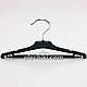 Дитячі плічка вішаки тремпелі для одягу W-PY35 чорного кольору, довжина 350 мм, фото 4