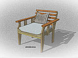 Проект Крісло садове R1, фото 2