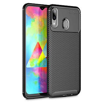 Чохол Carbon Case Samsung M205 Galaxy M20 Чорний