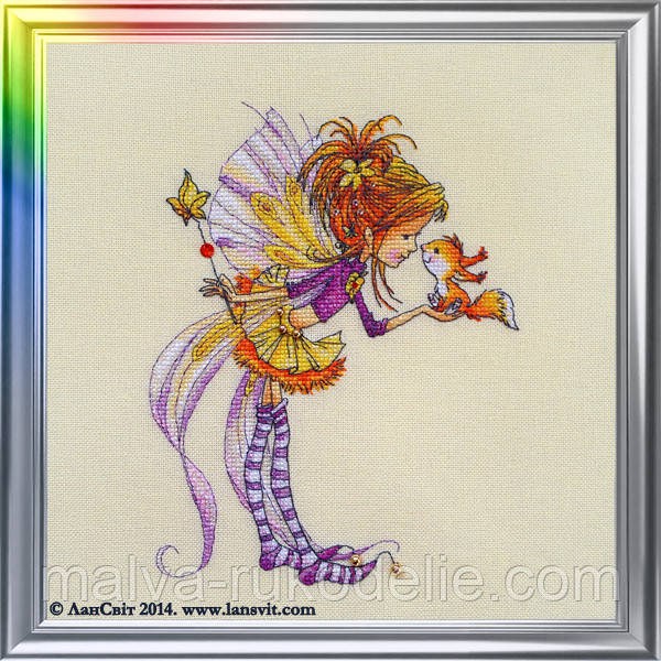 Набір для вишивання хрестом "Осіннє настрій", фото 1