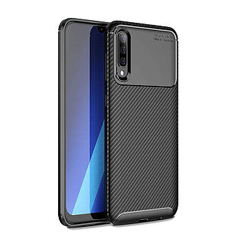 Чохол Carbon Case для Samsung Galaxy A50 / A50s / A30s Чорний