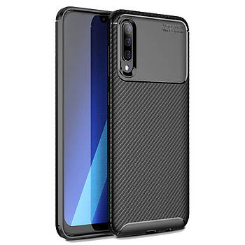 Чохол Carbon Case Samsung A705 Galaxy A70 Чорний