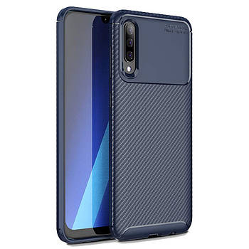 Чохол Carbon Case Samsung A705 Galaxy A70 Синій