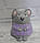 Сувенірна мило ручної роботи Мишка у светрі, фото 3