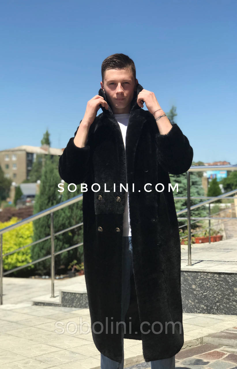 Пальто мужское из мутона в длине 120см: продажа, цена в Киеве. Мужские ...