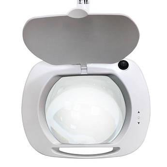 Лампа лупа 6030 LED 3(5) з регулюванням яскравості, "холодне" світло, 1-12W