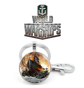 Брелок World of Tanks помаранчевий захід