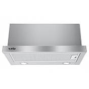 Витяжка висувна кухонна неіржавка VENTOLUX GARDA 60 INOX (1100) LED, фото 2