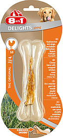 8in1 Delights Strong жувальна кістка з курячим м'ясом для собак, M