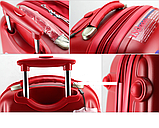 Набір із 3 валіз Ambassador Classic A8503 Червоний, фото 2